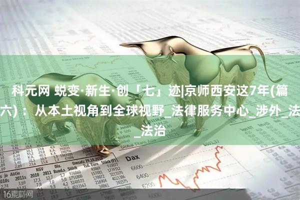 科元网 蜕变·新生·创「七」迹|京师西安这7年(篇章六) ：从本土视角到全球视野_法律服务中心_涉外_法治
