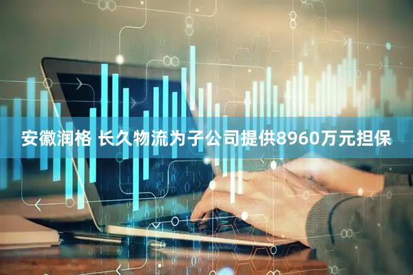 安徽润格 长久物流为子公司提供8960万元担保